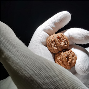 26精品野生矮桩密纹狮子头手捻08女士手盘特小文玩核桃天然收藏级