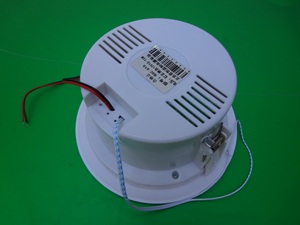有源音箱监控喇叭吸顶带功放音响12V10W扬声器摄像头声音放大器