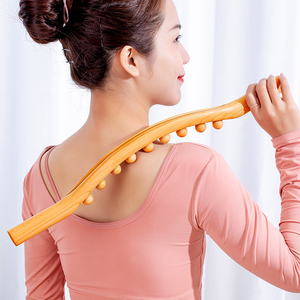 九珠按摩刮痧棍擀筋棒家用刮肚子神器赶筋专用揉腹经络刮痧棒工具