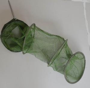 特价涂胶不锈钢防挂渔护鱼护装鱼网渔钓鱼网兜鱼兜鱼户渔具包邮