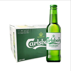 嘉士伯啤酒carlsberg特醇啤酒玻璃瓶500ml×12瓶北京包邮
