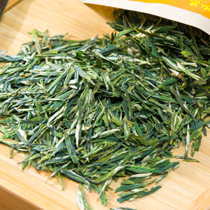 2021年新茶湖北赤壁特产明前茶叶松针茶炒青龙井绿茶清香250克