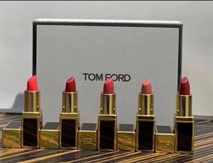 现货tom ford/tf 黑管圣诞mini口红套装1g/支16/80/09/02/69
