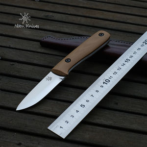 晌午mini小直刀北欧斯堪刃瑞典进口14c28n不锈钢户外bc露营野营刀