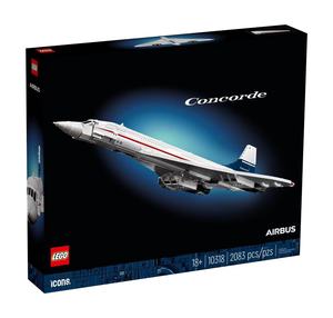 LEGO乐高10318创意系列 协和式飞机客机儿童拼搭益智玩具积木礼物
