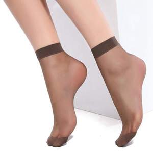 【夏末清仓啦】梦娜20双装透明水晶丝袜超薄短丝袜女短袜对对袜子