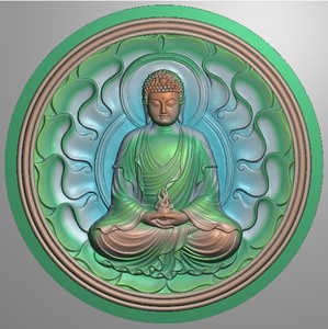 wanghui19878淘宝佛像背光0705玉雕雕刻图北京精雕图jdp灰度图bmp