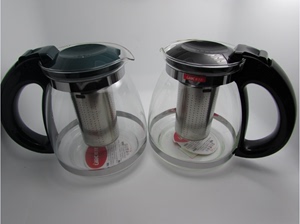 紫丁香S91 玻璃茶壶茶具冷热茶壶泡茶壶如意吉祥壶1.5L二个包邮
