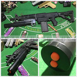 美利坚洋行特价nerf软弹枪专用m203榴弹发射器