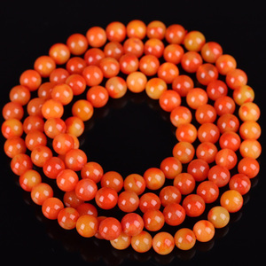 掌柜讲南红天然正品南红玛瑙鸡油黄冻108颗手串zg050180770