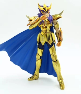 即将现货 mc天蝎座 黄金圣衣斗士神话ex天蝎座 米罗 普色/24k金色