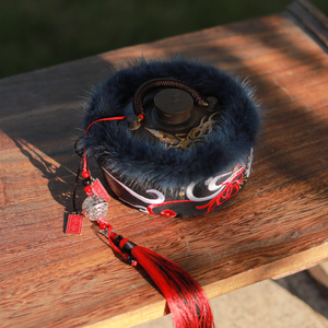 锦夫人原创【忘川】汤婆子布套古风热水袋暖手宝袋复古风治愈系