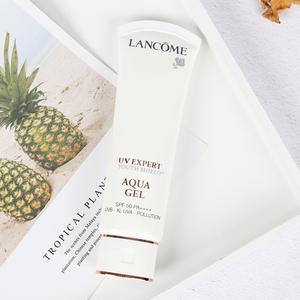 lancome兰蔻清爽防晒霜 空气感隔离防紫外线不油腻uv小白管女50ml