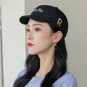 聪盟旗舰店天猫短舌帽子男夏季短帽檐棒球帽韩版潮短檐小沿短沿女小