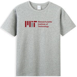 热卖麻省理工学院校服学院派MIT男女短袖美国大学T恤留学生班服