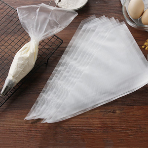 蛋糕裱花袋烘焙挤花袋塑料马卡龙奶油纸杯装饰裱花嘴工具宝宝辅食