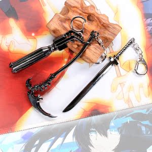 黑岩射手黑刃太刀死亡镰刀大炮动漫周边兵器武器模型摆件钥匙挂件