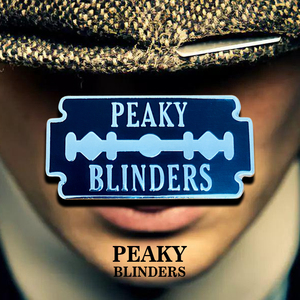 英剧浴血黑帮徽章剃刀党刀片胸针peakyblinders周边帽子配饰品