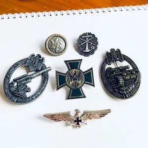 普鲁士鹰徽德国铁十字勋章复古徽章胸针军事爱好者制服军装配饰品