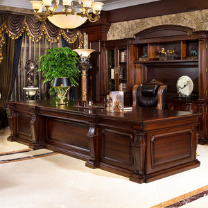 欧式总裁老板桌