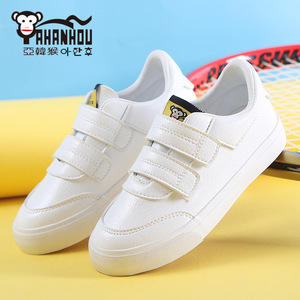 贝贝女童小白鞋