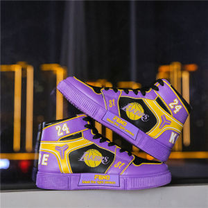 aj联名纪念科比篮球鞋湖人kobe黑曼巴精神学生鸳鸯篮球鞋