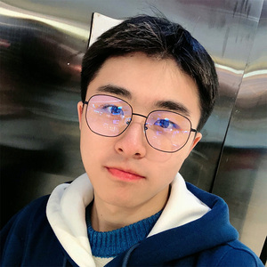 邻家男孩圆脸超轻黑框眼镜架可配近视眼睛方形学生防蓝光辐射显瘦