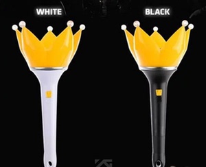 bigbang亲笔签名 官方应援 荧光棒皇冠灯 ver.4 四代