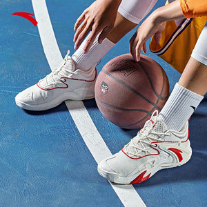 安踏空域篮球鞋男官网2022秋冬季新款实战球鞋低帮抓地防滑运动鞋