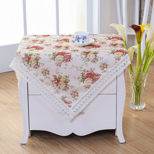 罩子客厅电脑布桌防尘盖布长方形冰箱全包遮布印花卧室布盖洗衣机