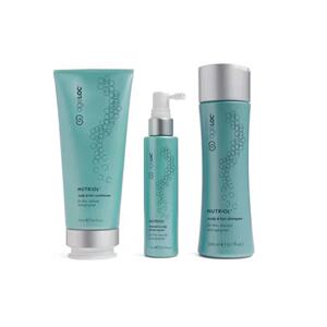 如新nuskin 健发滋养液 洗发水 护发素 健发套装 spa梳子导头美版