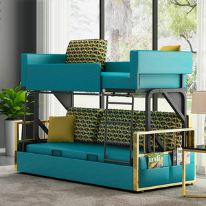 小户型多客厅三人沙发床现代简约伸缩功能沙发轻奢双层沙发床两用