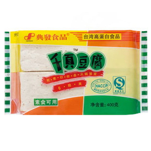 台湾风味千页豆腐400g速冻食品千叶豆腐关东煮麻辣烫烧烤火锅食材
