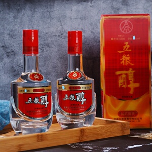 五粮醇三d版浓香型国产白酒35度6瓶整箱装正宗保障江浙沪皖包邮