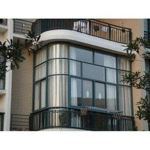 厦门漳州泉州福州龙岩铝合金门窗圆弧形阳台隔音钢化玻璃断桥窗