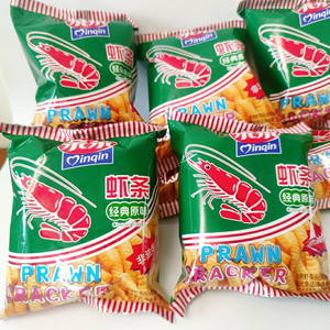 亲亲虾条18g/袋装小时候零食怀旧经典年包装货礼包儿童食品学生
