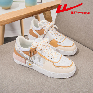 回力官方旗舰店aj女鞋空军一号奶油小雏菊板鞋夏季百搭运动小白鞋