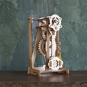 ugears乌克兰木质机械传动拼装模型ar科学礼物创意玩具手工钟摆