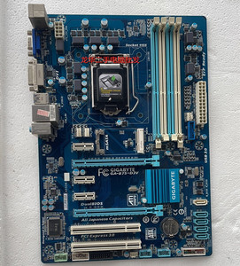 gigabyte/技嘉 ga-b75-d3v ddr3电脑 1155针主板 msata 四内存口