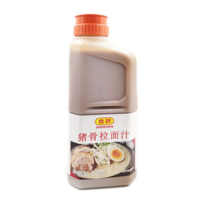 食研猪骨拉面汁2.1kg/瓶 日式豚骨拉面汁 拉面汤底汤汁 猪骨白汤