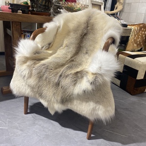 000人付款淘宝芬兰驯鹿皮地毯客厅ins风整张毛毯皮草毯子动物皮毛轻奢