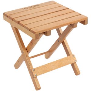 mountainhiker山之客凳子马扎户外可折叠收纳榉木板凳露营神器
