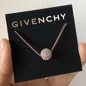 汪琼000淘宝包邮 轻奢项链纪梵希项链女锁骨链满天星项链 玫瑰金0人