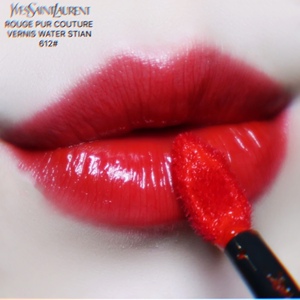 国柜ysl圣罗兰黑管水光镜面唇釉612中小样2-8毫升泫雅红 满2包邮