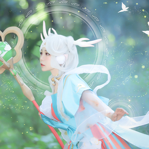 漫趣屋现货王者荣耀cos服瑶新皮肤遇见神鹿cosplay女游戏动漫服