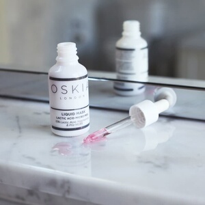 现货 英国有机oskia10%乳酸焕肤液体面膜30ml去黑头闭口油脂