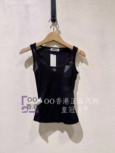 55折 OO香港代购24年4月春夏女款 AMBUSH 薄款螺纹背心