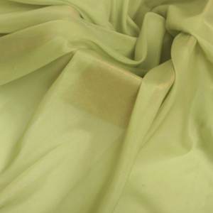 牛油果绿纯色纱钻石雪纺亮丝布料汉服服装面料绿色布置纱幔布艺
