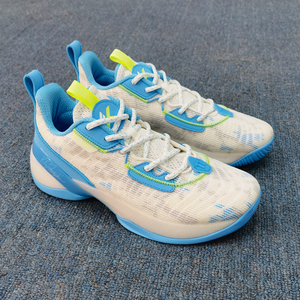 安踏轻骑兵7代篮球鞋男新款kt低帮实战夏季透气运动鞋子112221606