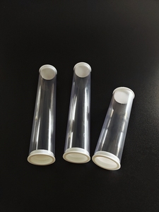 带盖子透明塑料管硬管 PVC管外28mm内26mm磁钢五金模具配件包装筒